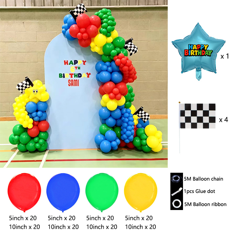 Mushroom Star Balloon Garland  - Wedding Superstar recension och pris