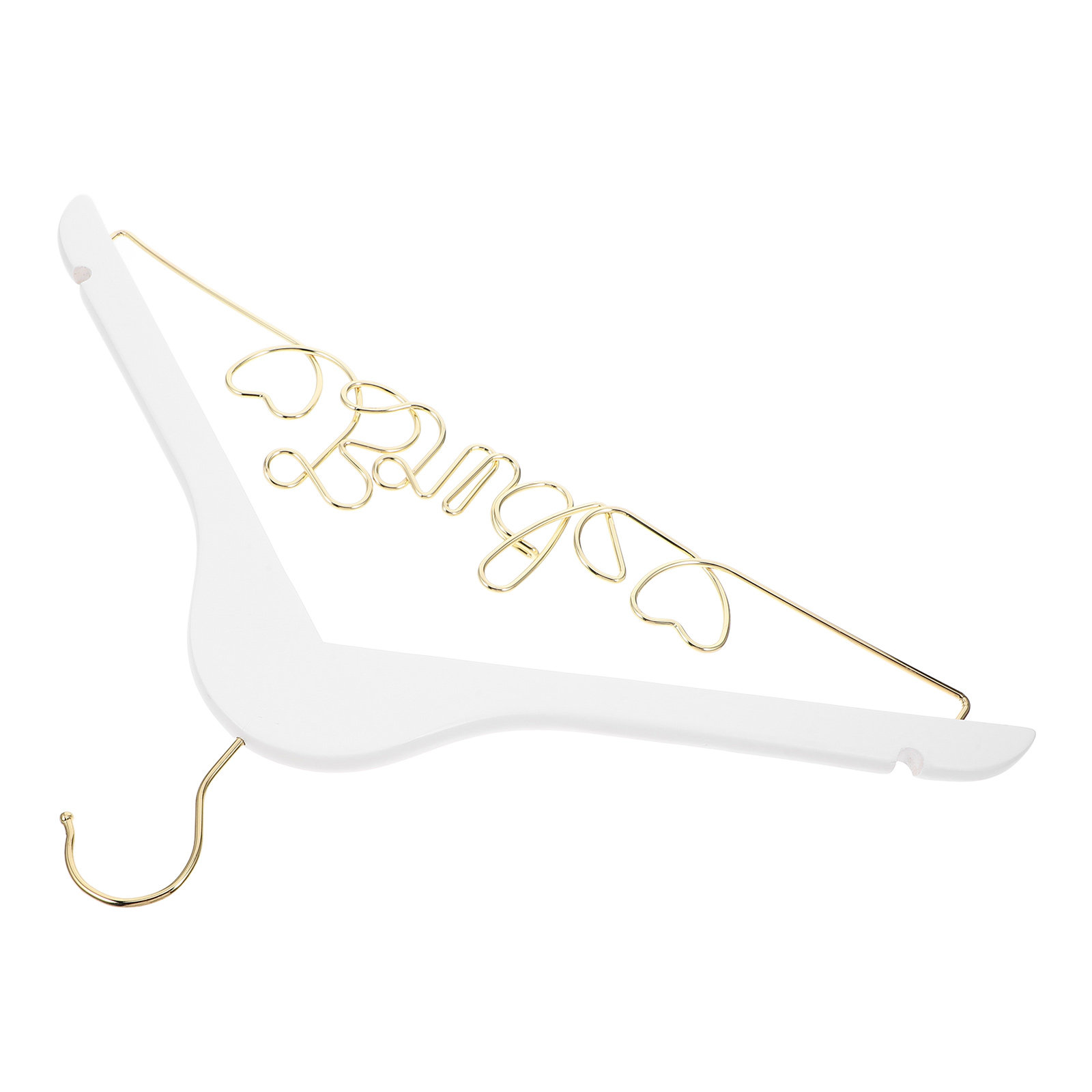 Wood White Alphabet Metal Wedd - Suit Supply Wedding Party recension och pris