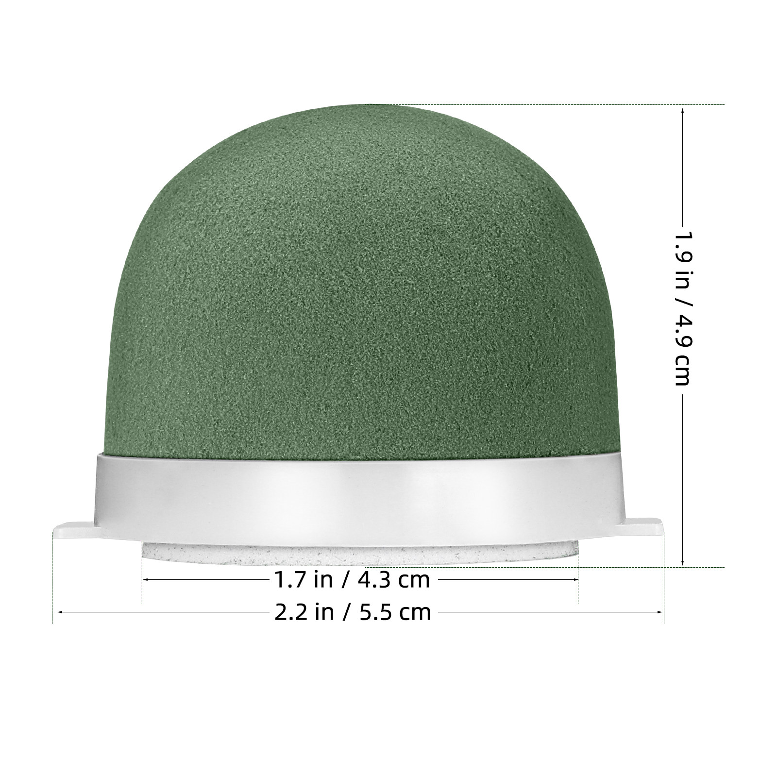 12Pcs Mini Floral Foam Round H - Wedding Floral Supply recension och pris