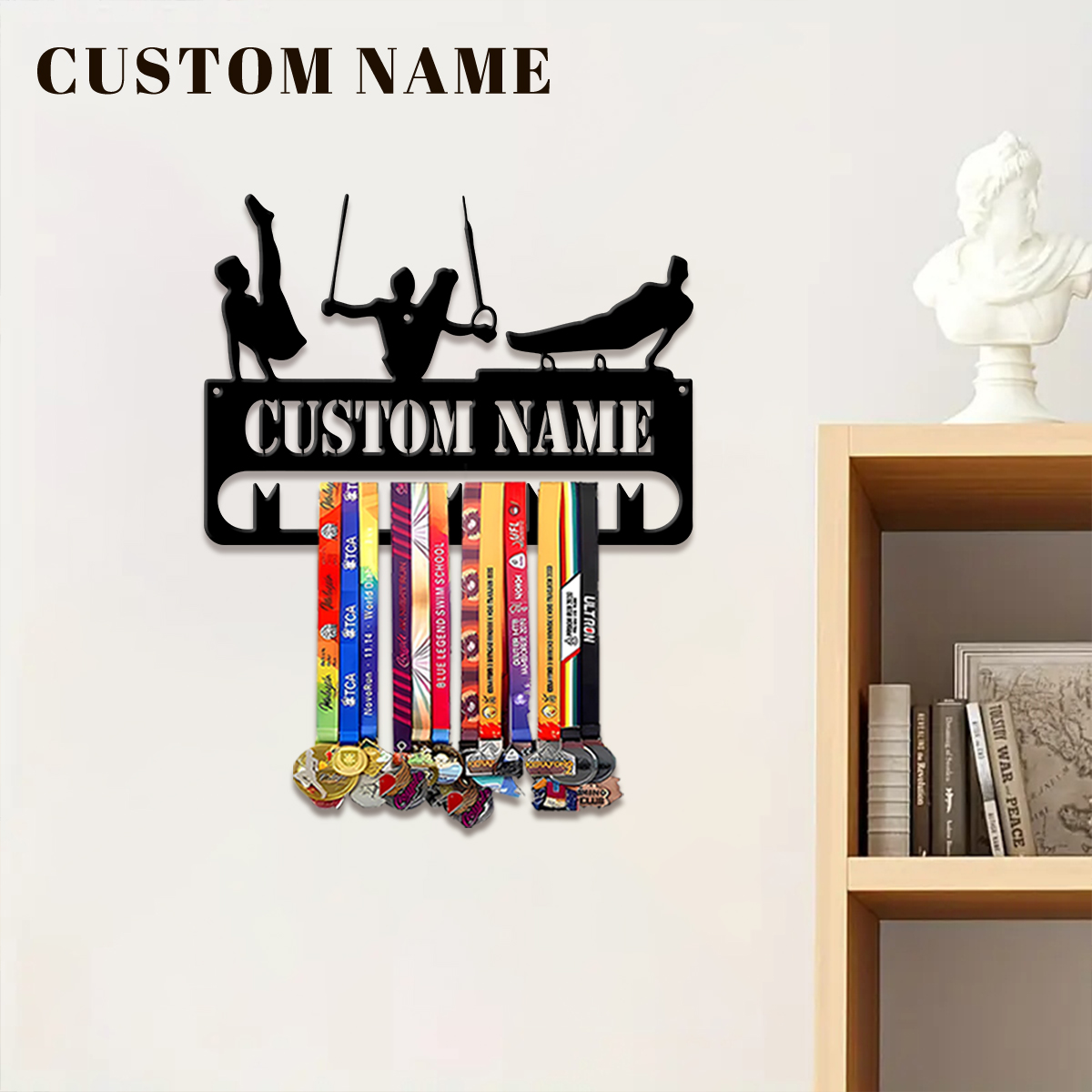1pc Custom Fitness Metal Medal - Wedding Party Supply recension och pris
