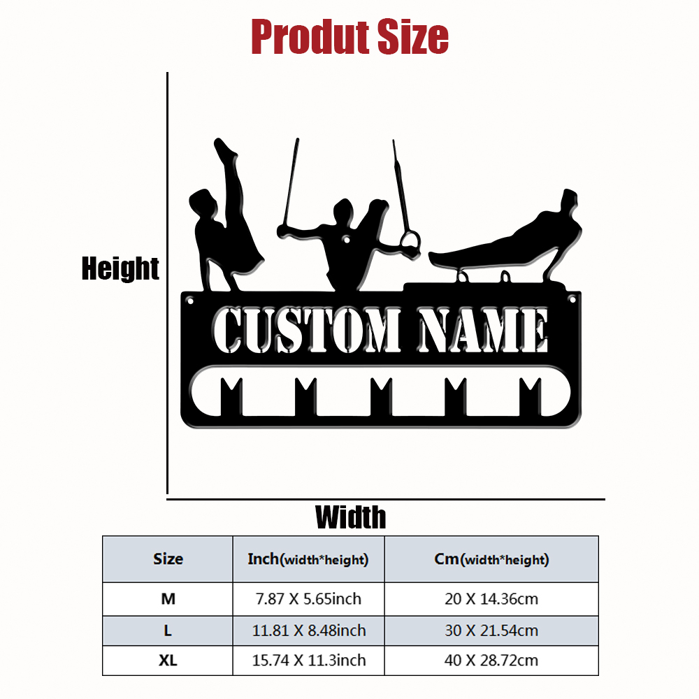 1pc Custom Fitness Metal Medal - Wedding Party Supply recension och pris