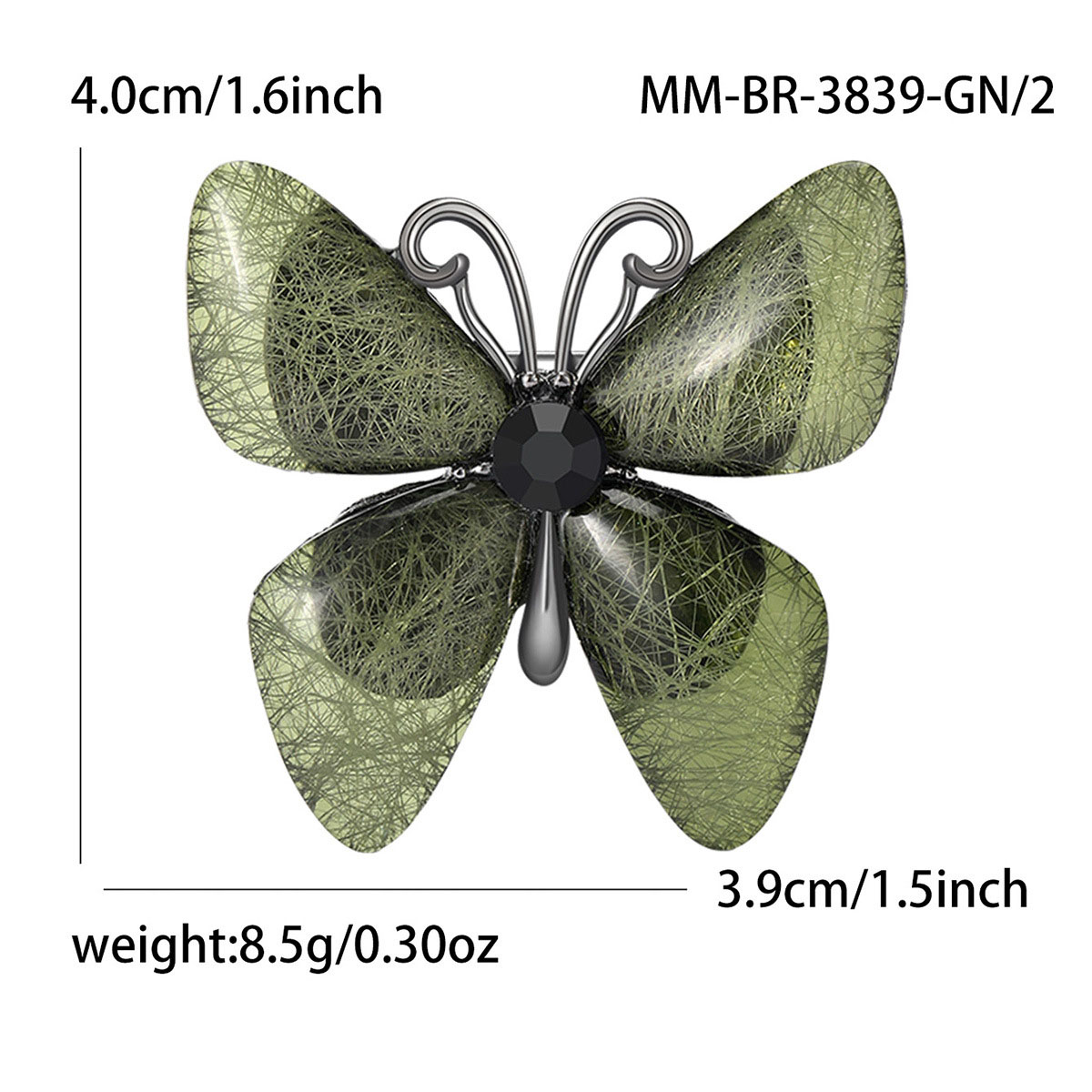Butterfly Brooches For Women E - Suit Supply Wedding Party recension och pris