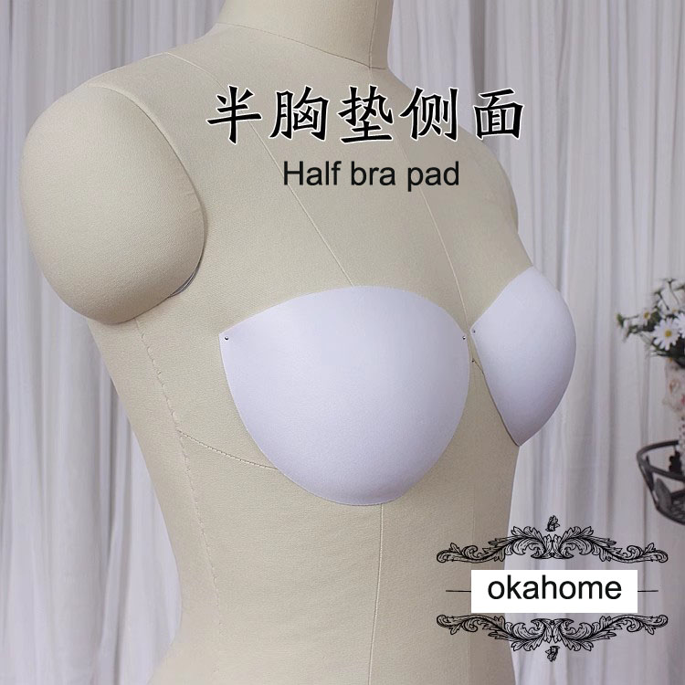 2Pairs Soft Sponge Foam Bra Pa - Wedding Lulu recension och pris