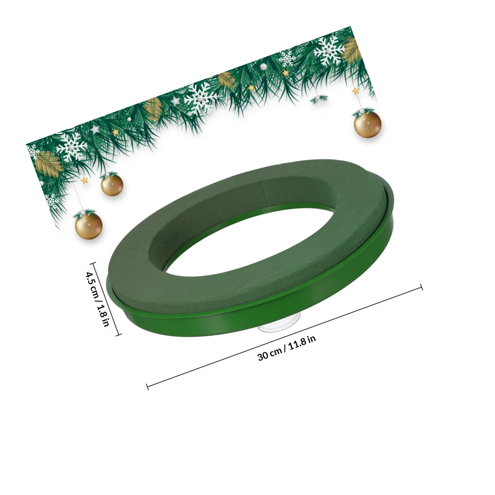 Floral Foam Ring with Strong S - Wedding Floral Supply recension och pris