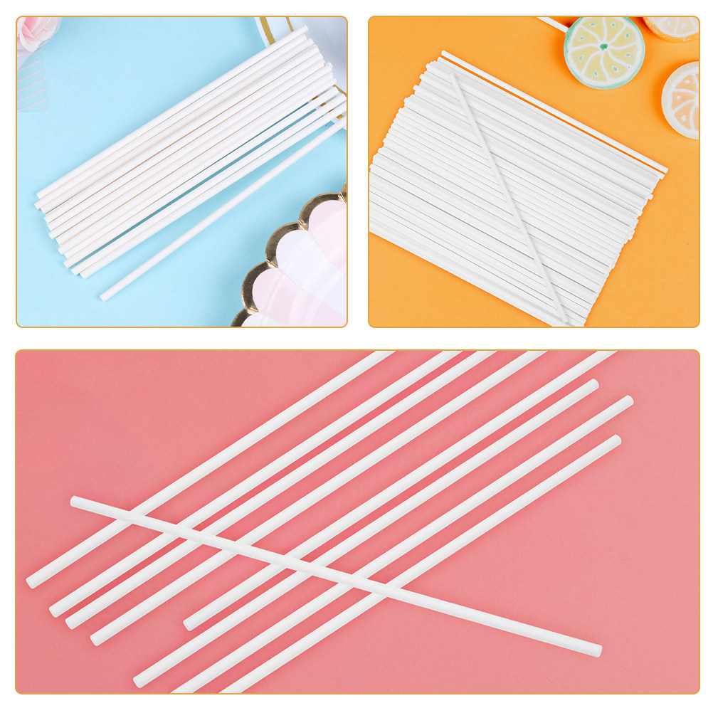 Paper Lollipop Sticks 300 Pack - Wedding Cake Supply recension och pris