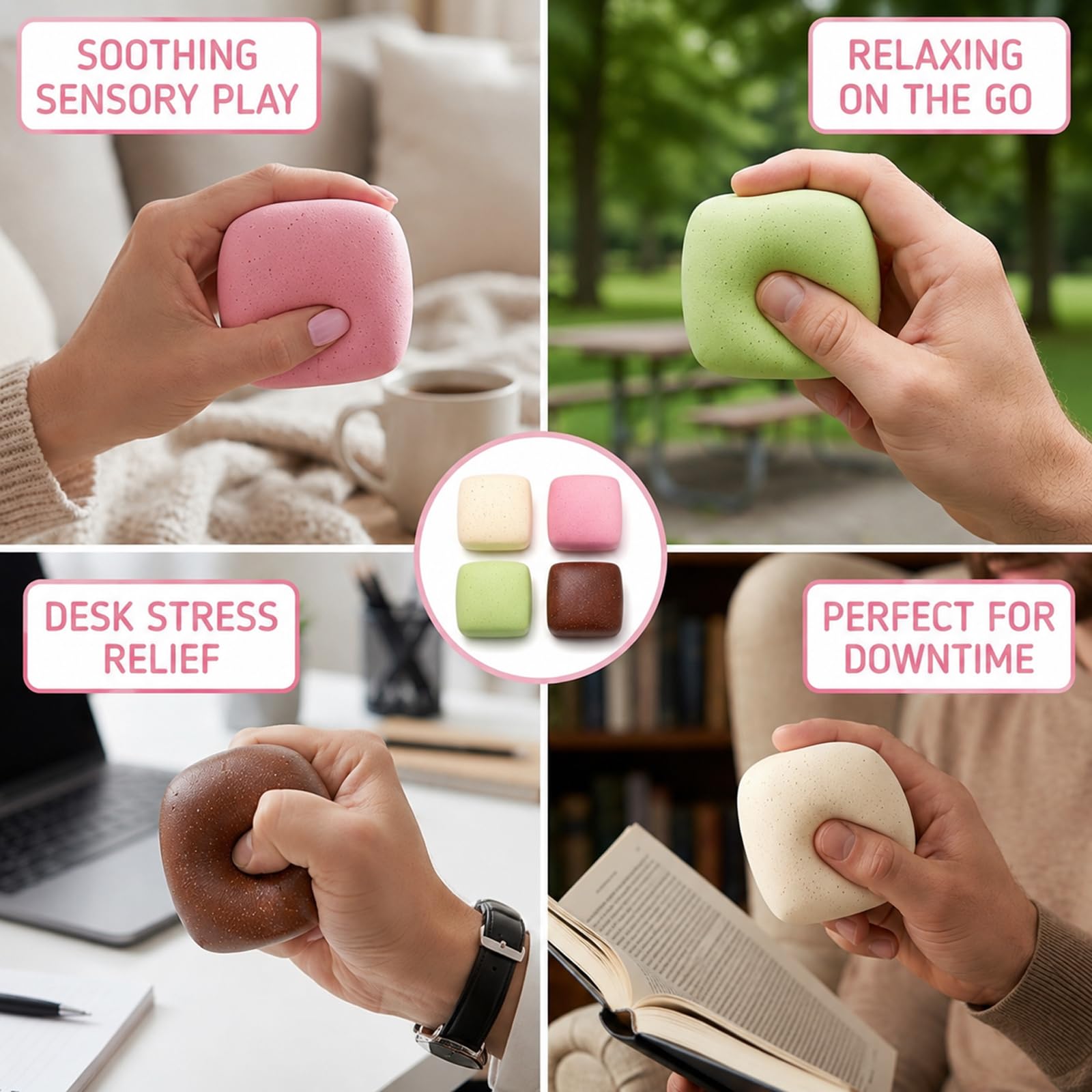 1PC Mini Toast Slow Rising Squ - Wedding Yes recension och pris