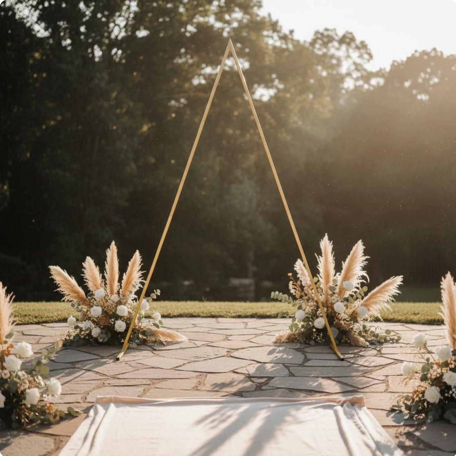 Geometric Wedding Arch Frame f - Wedding Balloon Arch recension och pris