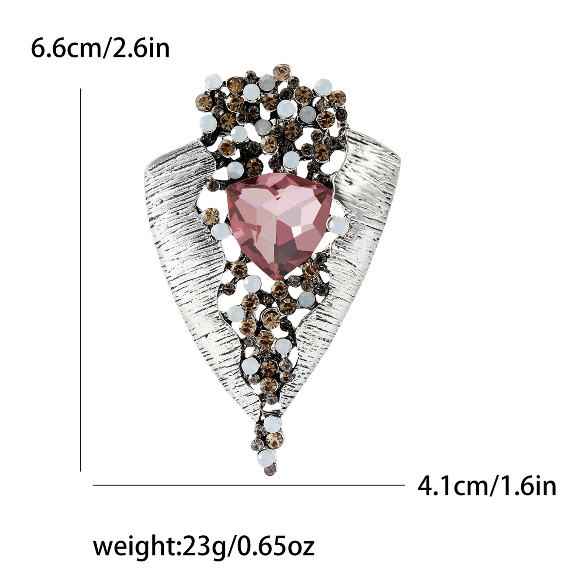 Vintage Creative Brooch High-e - Suit Supply Wedding Party recension och pris