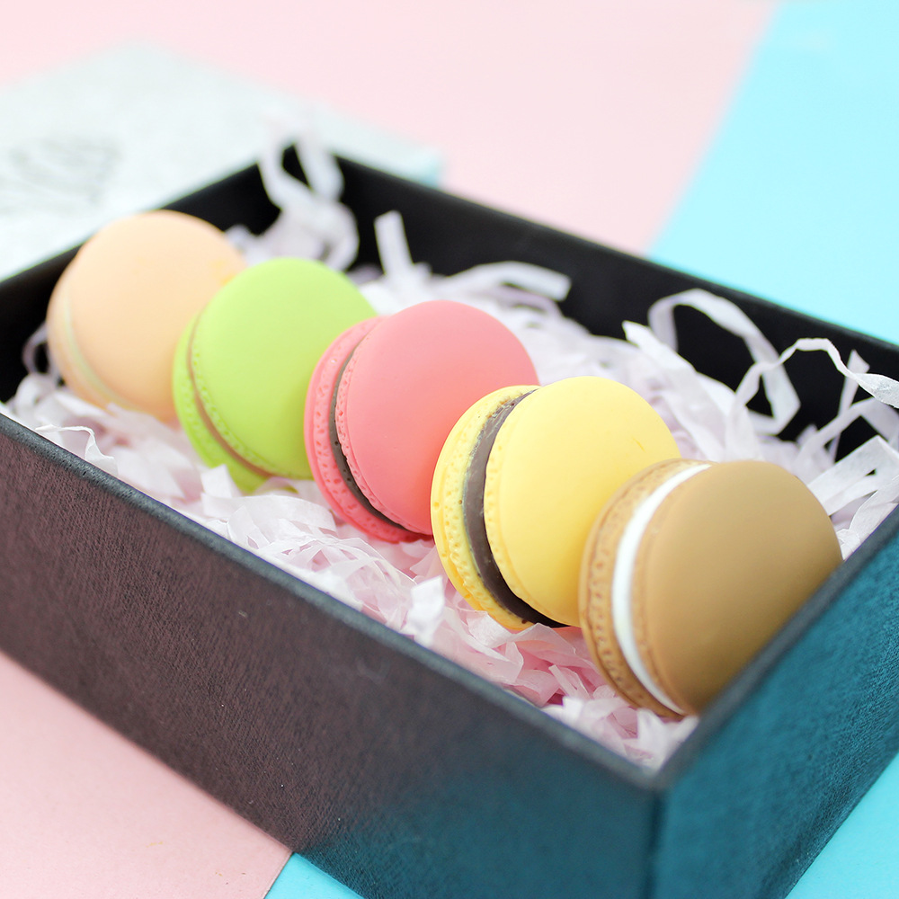 6PCS Simulation Macaron Model  - Wedding Cake Supply recension och pris