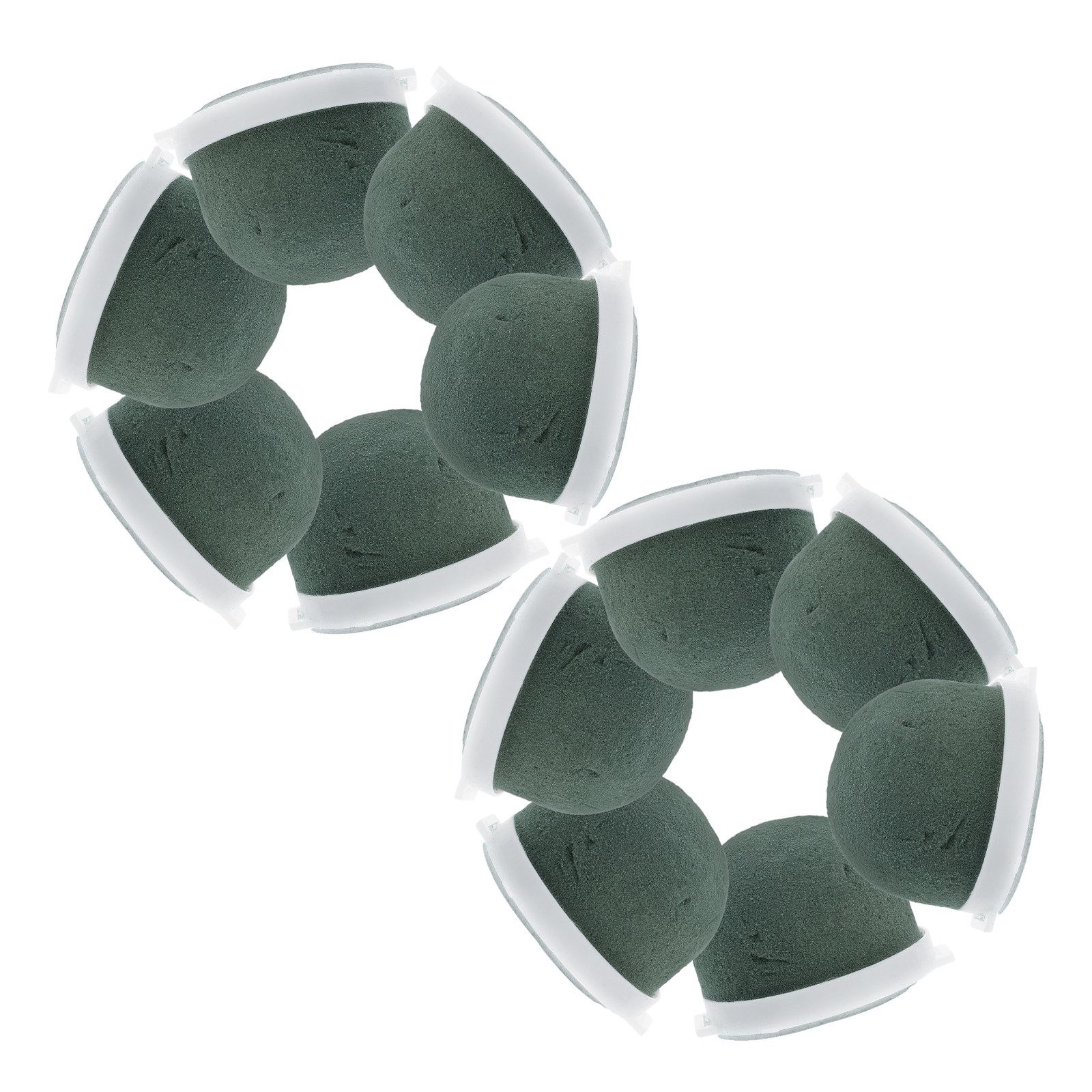 12Pcs Mini Floral Foam Round H - Wedding Floral Supply recension och pris
