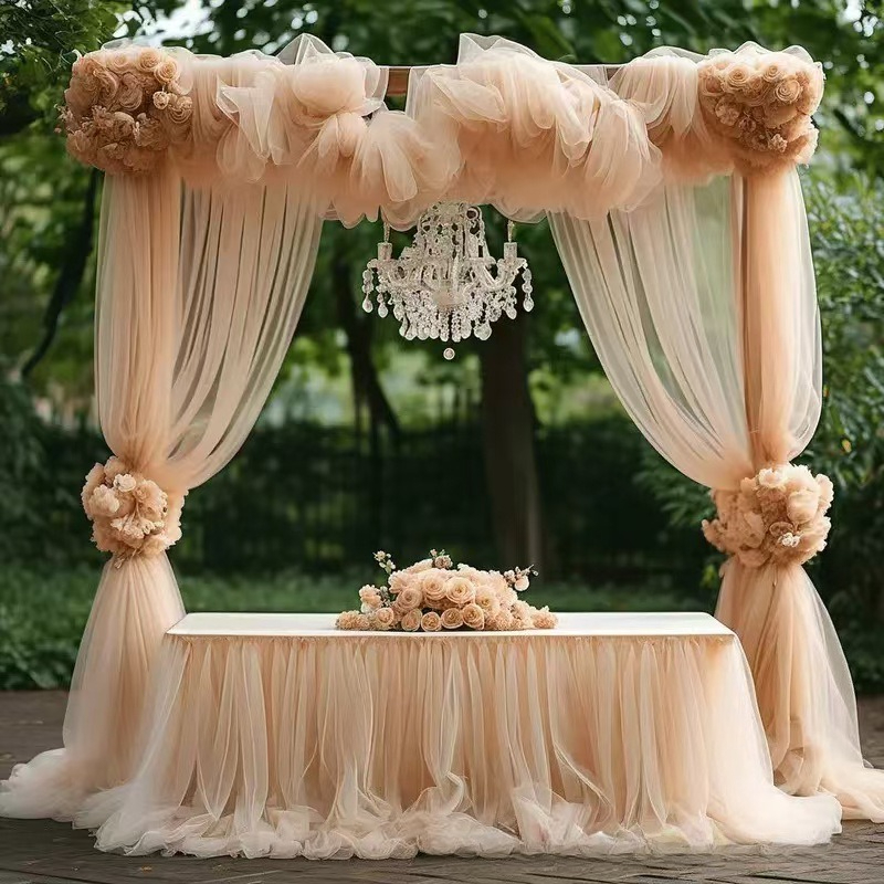 6 Meters Wedding Arch Drape Fa - Wedding Balloon Arch recension och pris