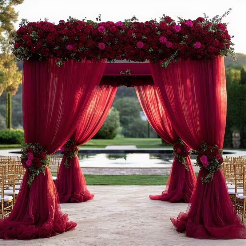 6 Meters Wedding Arch Drape Fa - Wedding Balloon Arch recension och pris