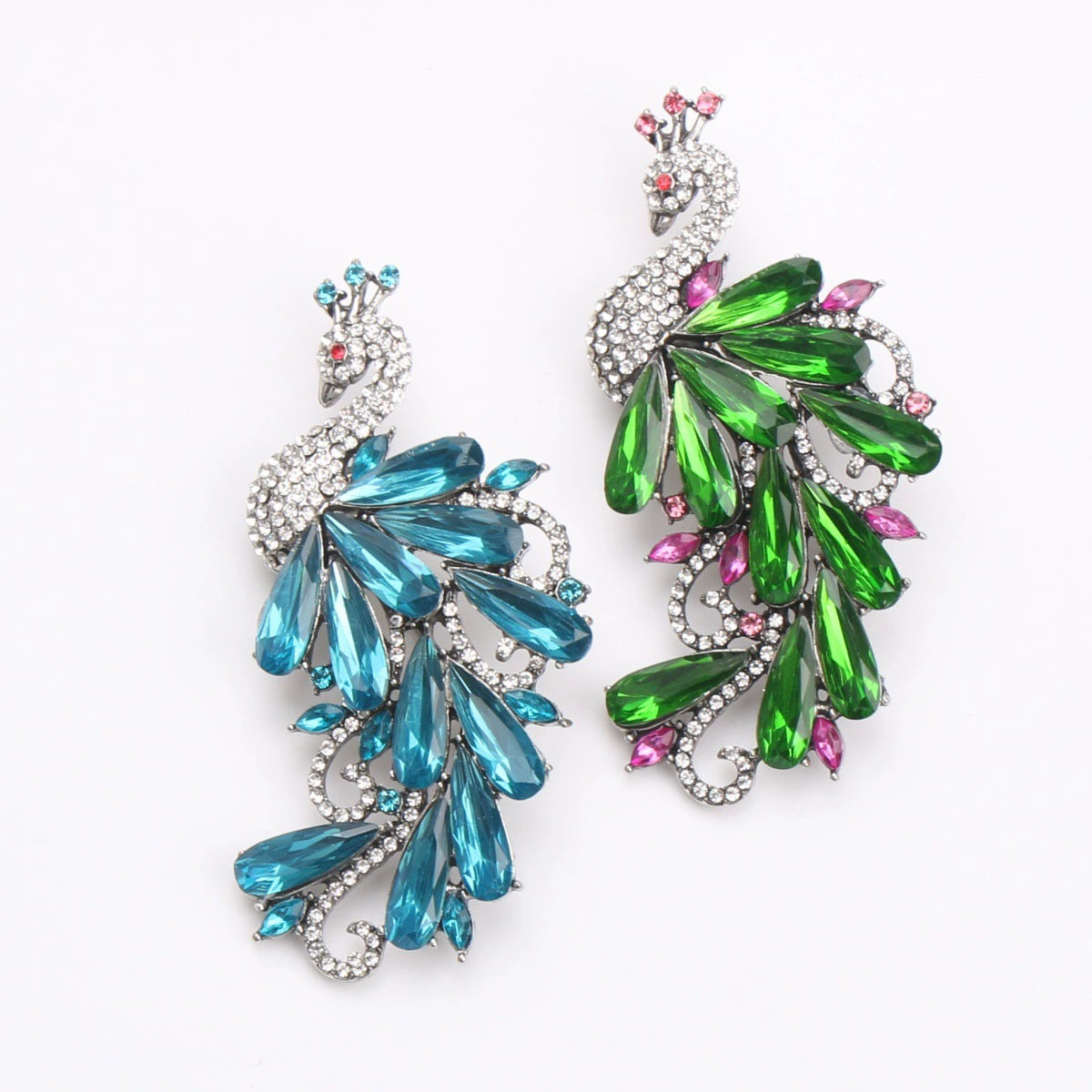Luxury Rhinestones Peacock Bro - Suit Supply Wedding Party recension och pris