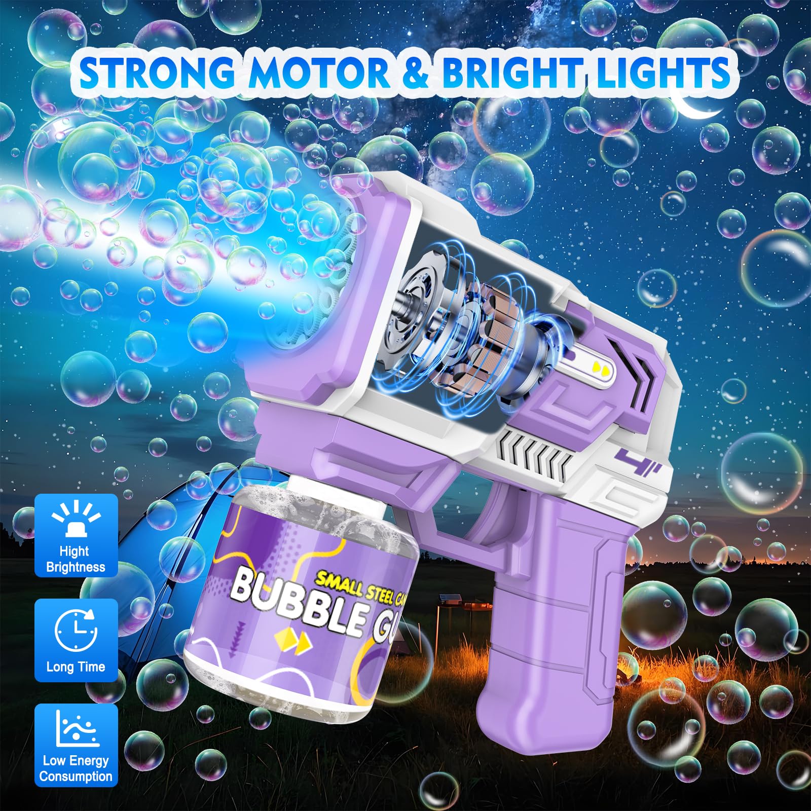 Bubble Gun with Lights, Bubble - Wedding Solution recension och pris
