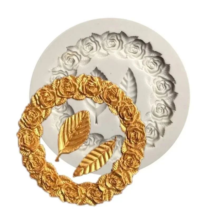Rose Garland Form Silicone Fon - Wedding Cake Supply recension och pris
