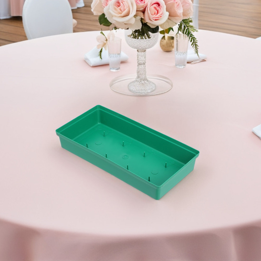 8Pcs Floral Mud Tray Rectangle - Wedding Floral Supply recension och pris